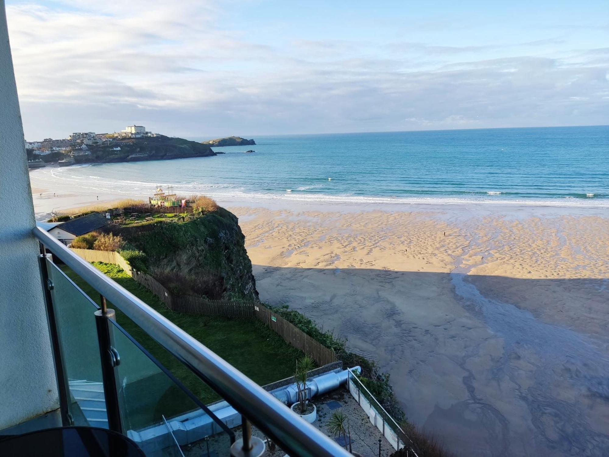 Newquay Rocklands Beach View Exterior foto